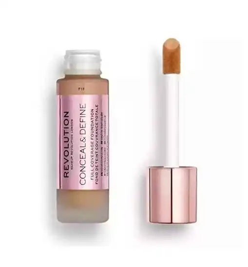 Makeup Revolution Conceal and Define Foundation F10.5, Golden, 23ml